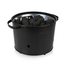 Princess 112240 Hybride Bucket Barbecue + Bamboe Serveerplank Zwart
