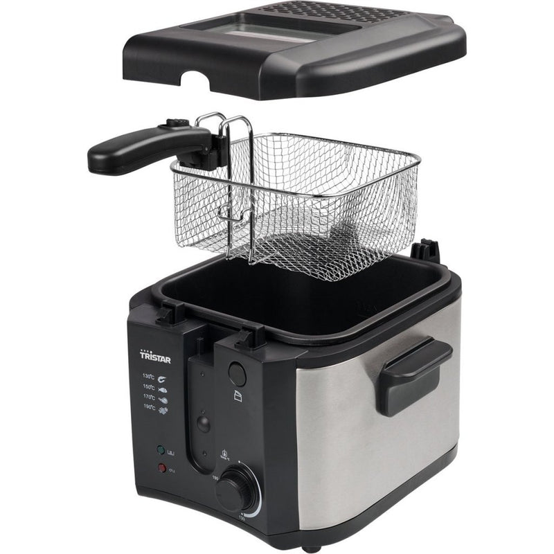 Tristar FR-6878 Friteuse 2.5L 1600W RVS/Zwart