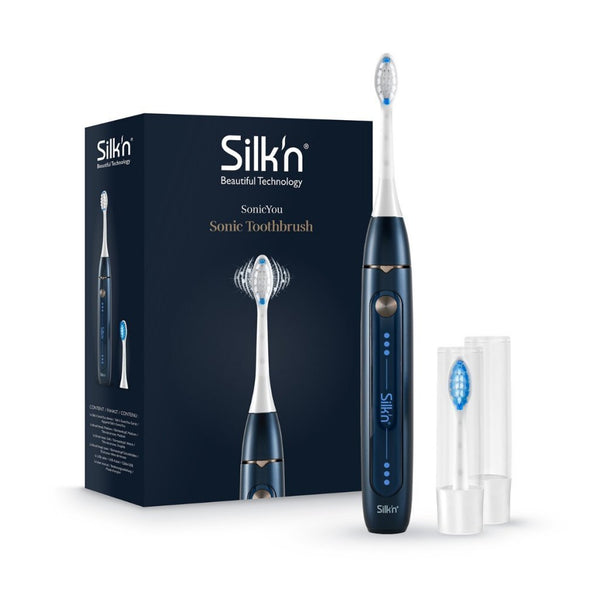 Silk&#039;n SY1PE1DB001 Elektrische Tandenborstel Donkerblauw/Wit
