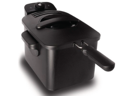 Inventum GF431B Koude Zone Friteuse 3L Zwart 2200W
