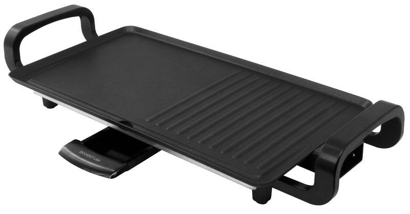 Inventum GP450B Grillplaat 45x25 cm Zwart