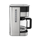 Inventum Koffiezetter 1,5L 12 Kops zwart/RVS warmhoudfunctie