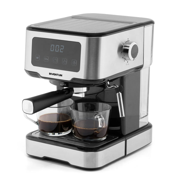 Inventum KZ910PD Espressomachine RVS/Zwart