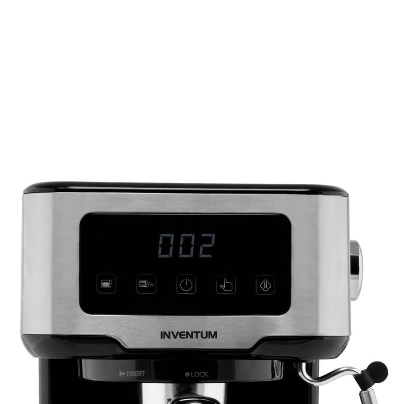 Inventum KZ910PD Espressomachine RVS/Zwart