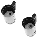 Inventum MK360S Melkopschuimer RVS/Zwart