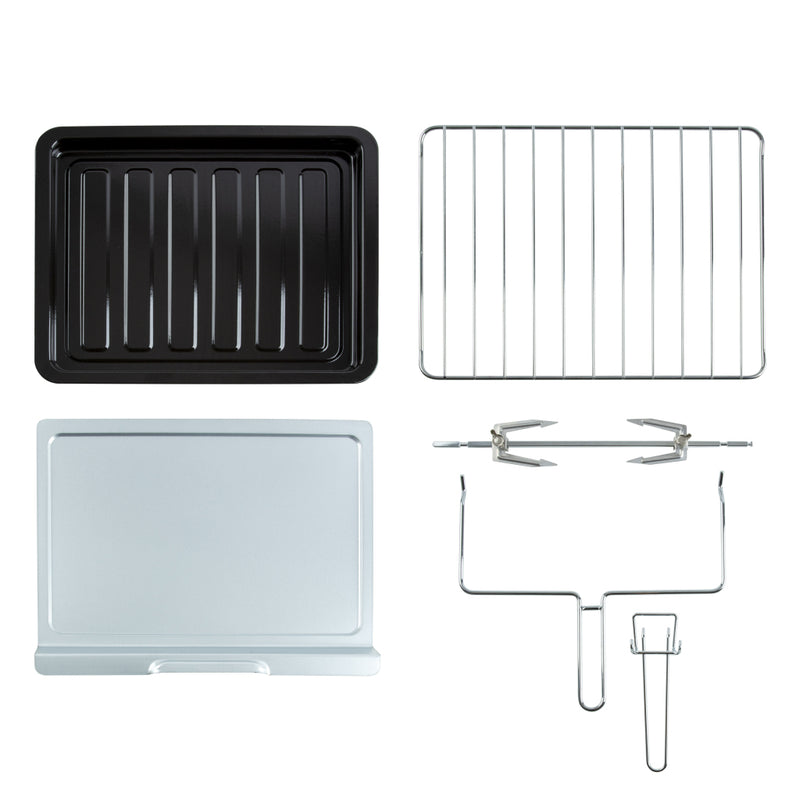 Inventum OV307S Heteluchtoven 30L 1600W Zwart/Zilver