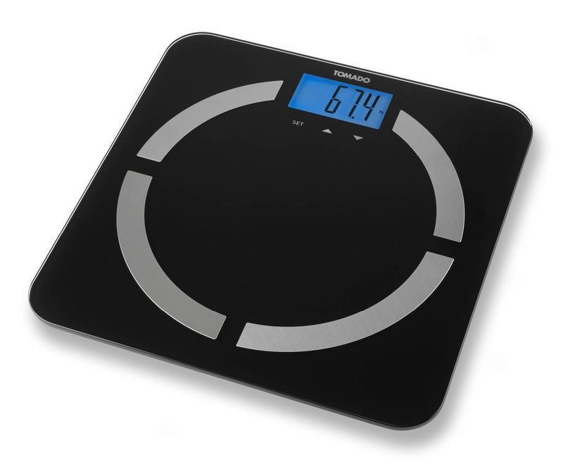 Tomado TBS0401b Personenweegschaal lichaamsanaluse  - zwart