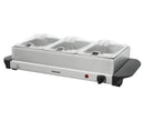 Tomado TBW3200S Buffetwarmer 3x1.5 Liter RVS/Zwart