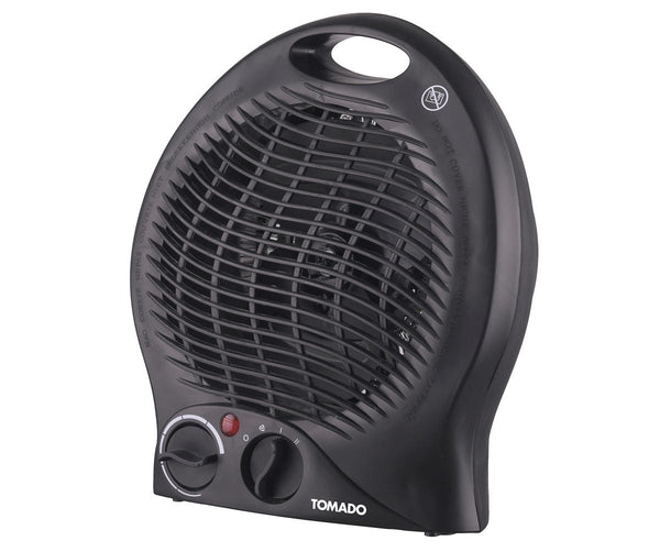 Tomado Ventilatorkachel 2000W  2 standen - zwart