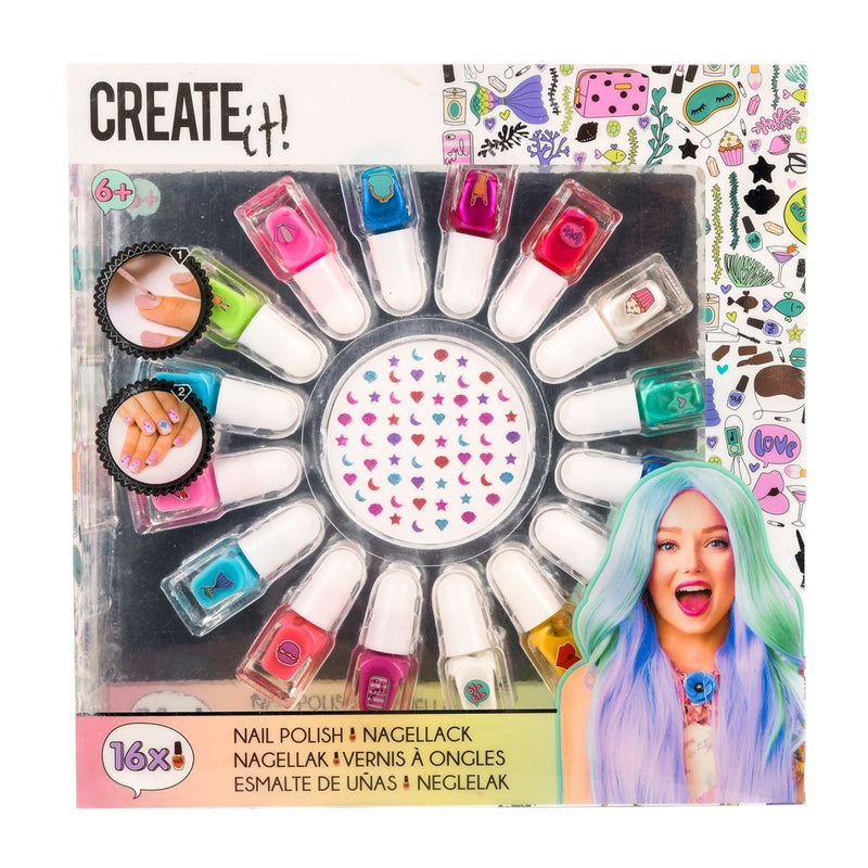Create It Zeemeermin Nagellakset 17 Stuks
