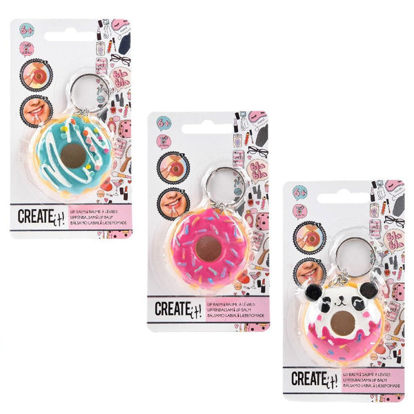 Create it! Beauty Sleutelhanger Donut met Lippenbalsem