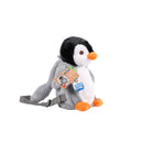 Flappers Eco Pluche Rugtas Pingu&iuml;n Flip 25x18x30 cm