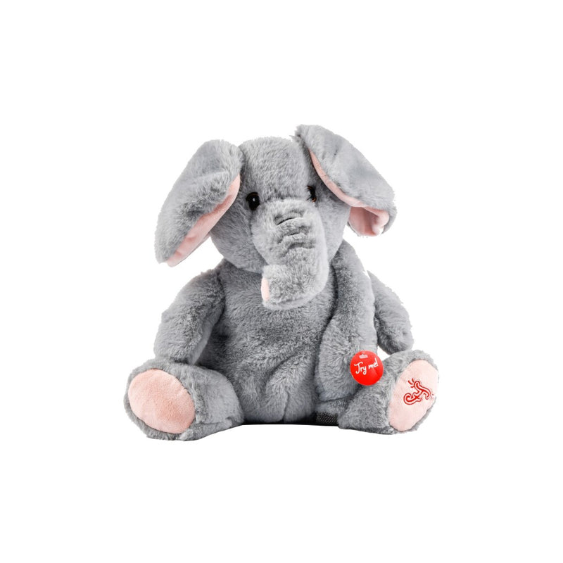 Flappers Eco Pluche Rugtas Olifant Flap 25x18x30 cm
