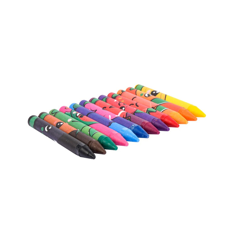 12 fruitysquad krijtjes met geur FS60354