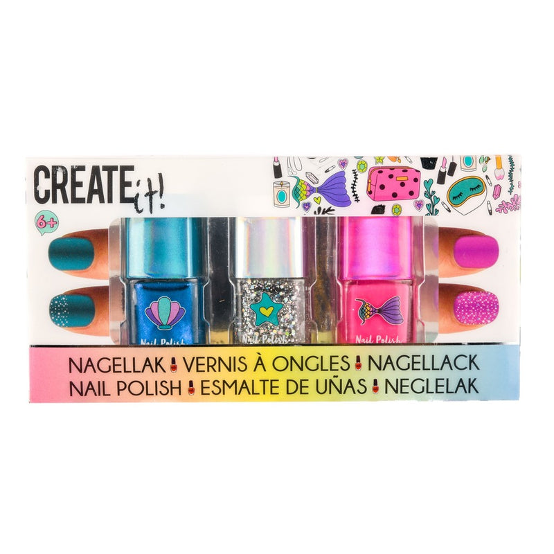 Create it! 3 nagellak zeemeermin 84134