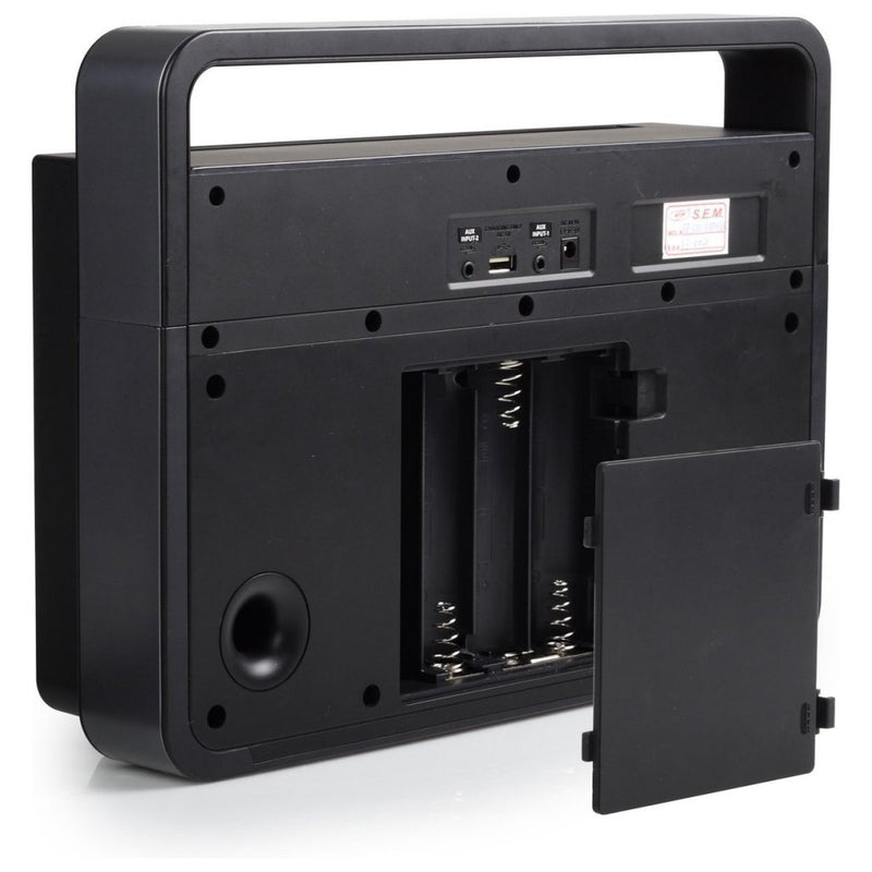 Audiosonic RD-1557 Draagbare Radio Zwart