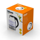 Tristar WK-3377 Glazen Waterkoker met LED-Lichtring Zwart/RVS 1,7L 2200W