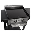 Princess 105055 FR Gasbakplaat met Trolley RVS/Zwart