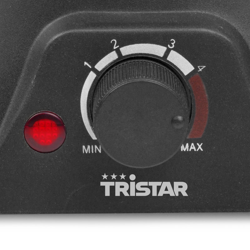 Tristar FO-1109 Familie Fonduepan met 8 Vorkjes en 6 Bakjes 1.3L 1400W Zwart/RVS