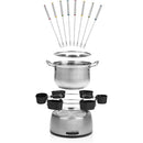 Princess 172680 Familie Fondueset 800W 1.2L RVS