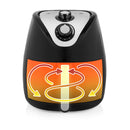 Tristar FR-6994 Crispy Fryer XXL Hetelucht Friteuse 4,5L 1500W Zwart/Zilver