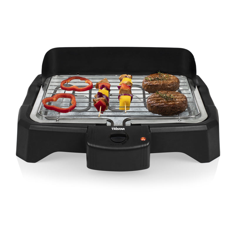 Tristar BQ2824 Elektrische Tafel BBQ Zwart