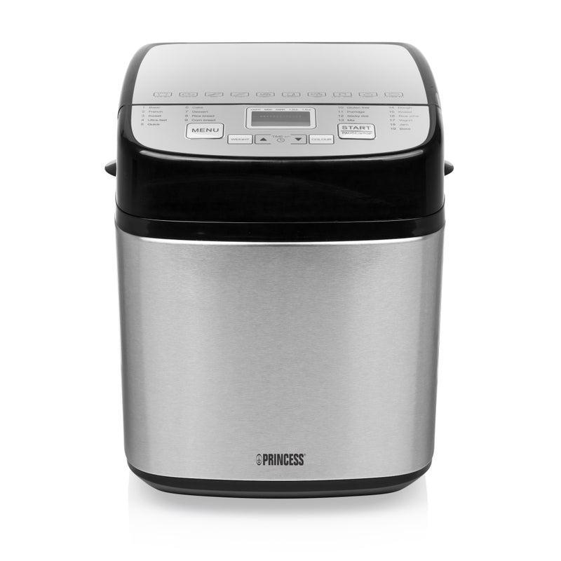 Princess 152008 Broodbakmachine Zwart/Roestvrijstaal