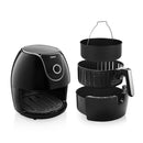 Princess 182055 Digital Family Aerofryer XXL 5.2L 1700W Zwart/Zilver