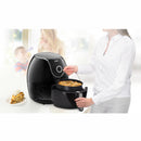 Princess 182055 Digital Family Aerofryer XXL 5.2L 1700W Zwart/Zilver