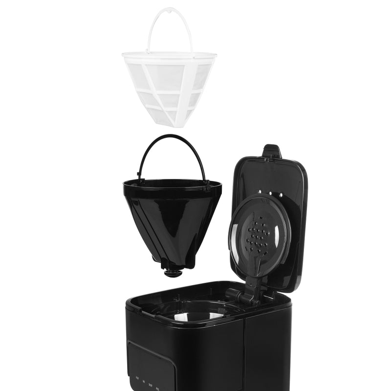 Princess 246014 Black Steel Collectie Koffiezetapparaat RVS/Zwart