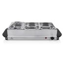 Tristar BP-6283 Multifunctionele Buffet Serveerder Zwart/RVS