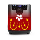 Princess 182037 Smart Aerofryer 4.5L 1500W Zwart/Zilver