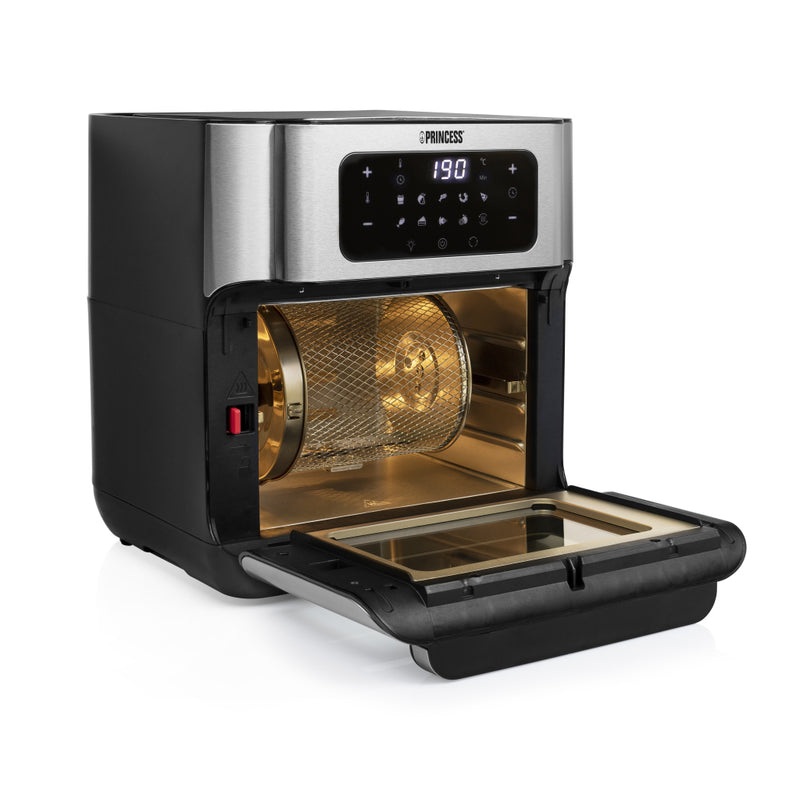 Princess 182065 Aerofryer Oven 10L 1500W Zilver/Zwart