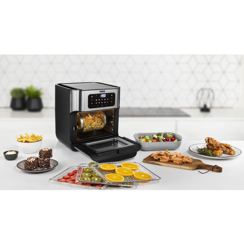 Princess 182065 Aerofryer Oven 10L 1500W Zilver/Zwart