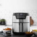 Princess 182026 Digitale Aerofryer XXL 4.5L 1500W RVS/Zwart