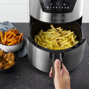 Princess 182026 Digitale Aerofryer XXL 4.5L 1500W RVS/Zwart