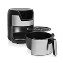 Princess 182026 Digitale Aerofryer XXL 4.5L 1500W RVS/Zwart