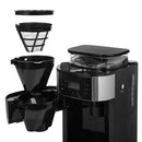 Princess 249411 Grind & Brew Roma Koffiezetapparaat Zwart/RVS