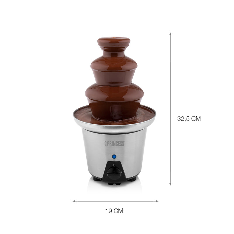 Princess 292998 XL chocoladefontein RVS