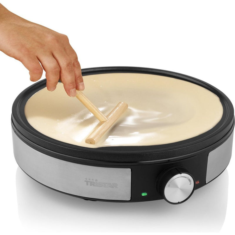 Tristar BP-2638 Cr&ecirc;pe Maker Zwart/RVS