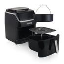 Princess 182080 Steam Aerofryer 6.5L 1700W Zwart/Zilver