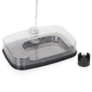 Princess 182080 Steam Aerofryer 6.5L 1700W Zwart/Zilver