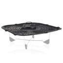 Princess 182080 Steam Aerofryer 6.5L 1700W Zwart/Zilver