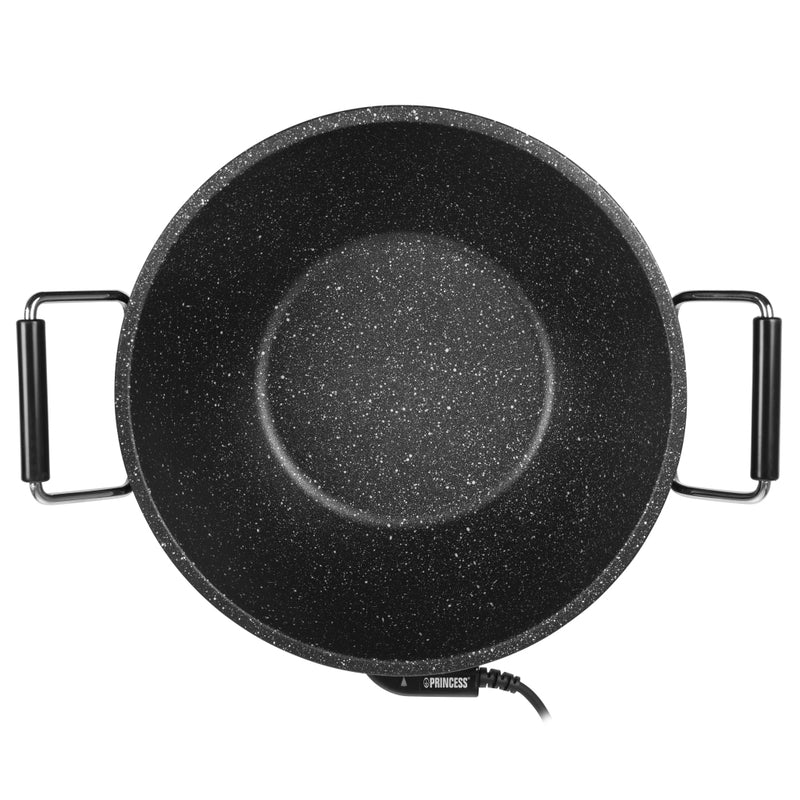 Princess 162389 Stir-Fry Elektrische Wok Glas/Zwart