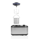 Princess 282608 IJsmachine RVS/Zwart