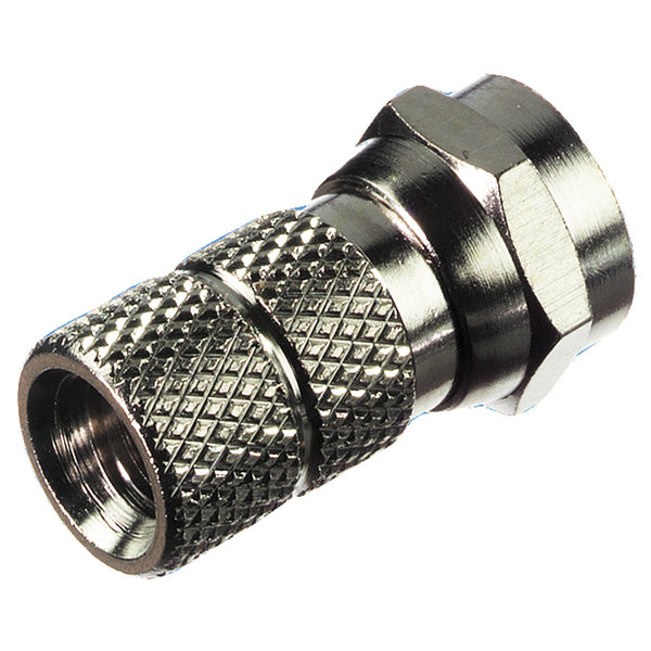 Basic F-connector Schroef 6.6mm