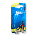 Scanpart Banaanstekkers (m) Verguld 2st