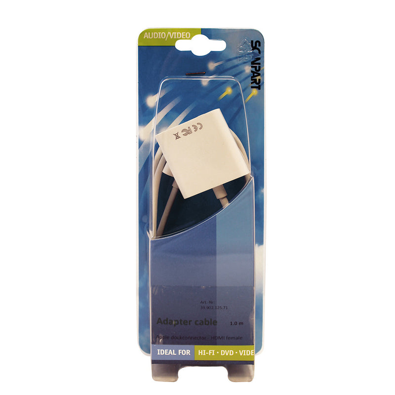 Scanpart Aansluitkabel Apple - Hdmi(f) 1.0m