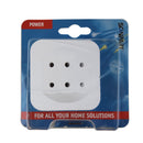 Scanpart Driewegstekker 3xeuro Plat