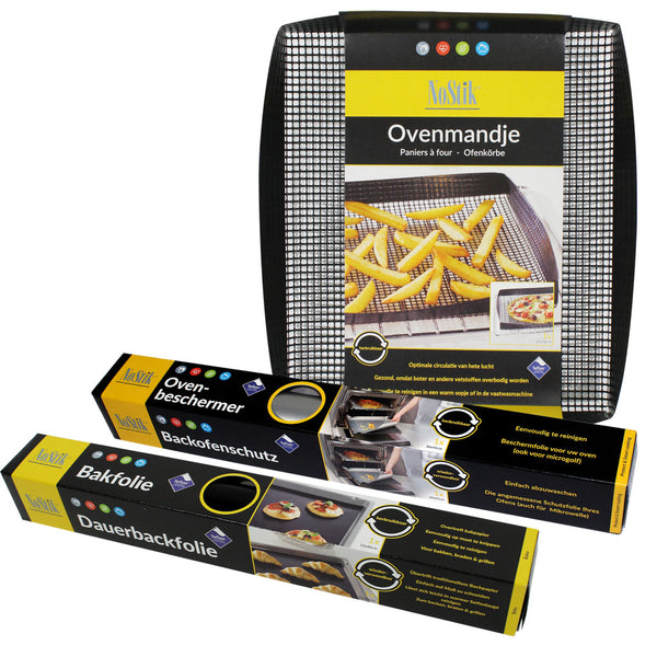 Nostik Ovenset met Ovenmandje, Bak- & Ovenfolie